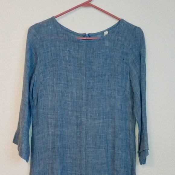Nuthatch / Made in Maine  pure linen dress - Picture 1 of 4